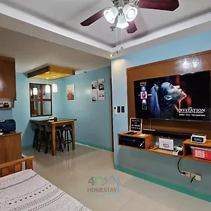 Aparthotel Cozy 2br Staycation With Balcony Chateau Elysee For 4-6 Pax, Paranaque City